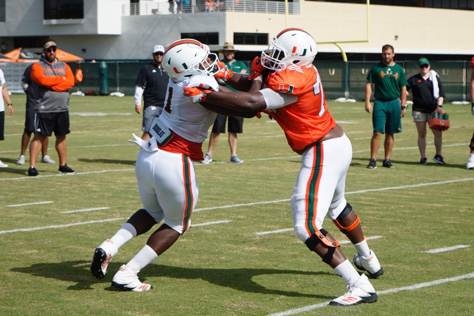 Canes Wrap Up Week 1 of Camp in Full Pads