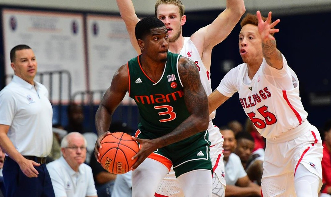 Miami Battles Rutgers in ACC/Big Ten Challenge