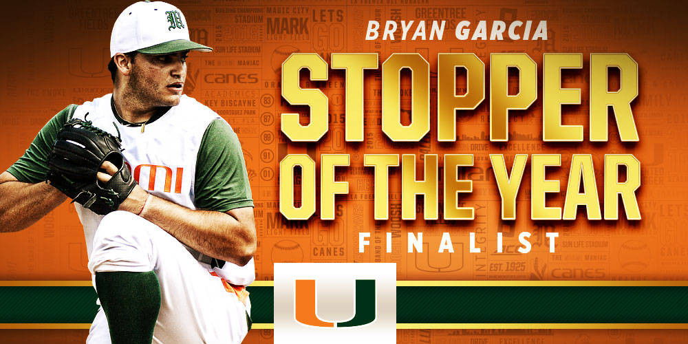 Garcia Named Stopper of the Year Finalist