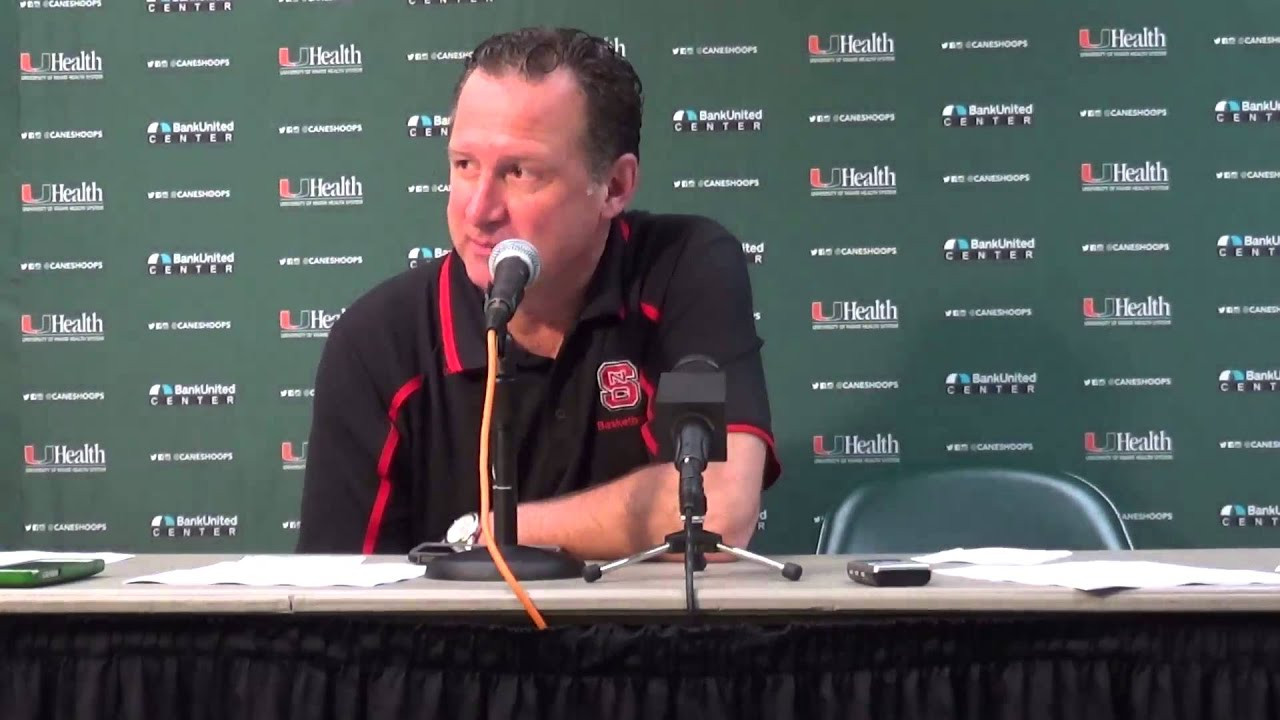 NC State Head Coach Gottfried Talks Postgame Versus Miami (Jan. 22)