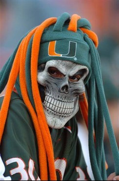 UM Hurricane fan.