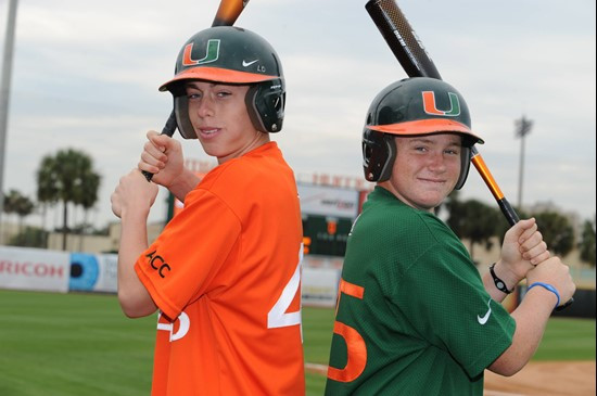 The University of Miami Baseball Team hosted FanFest/Alumni Day at Alex Rodriguez Park on February 12, 2011.  Photos by Steven Murphy/SPN