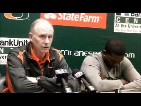 Coach Larranaga and Malcolm Grant talk about the NIT