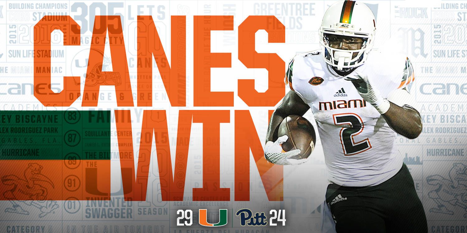 Canes Cage Panthers 29-24