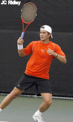 Vallverdu's Run Ends at All-American Men's Tennis Championship