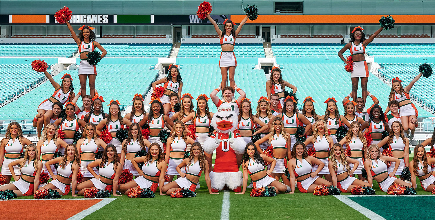 Miami Hurricanes Spirit Squad - University of Miami Dance team