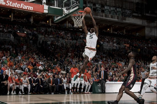 Miami vs. Florida State, Feb. 1, 2017