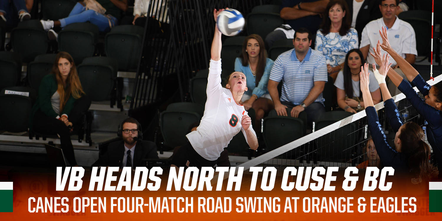 @CanesVB Heads to Syracuse and Boston College