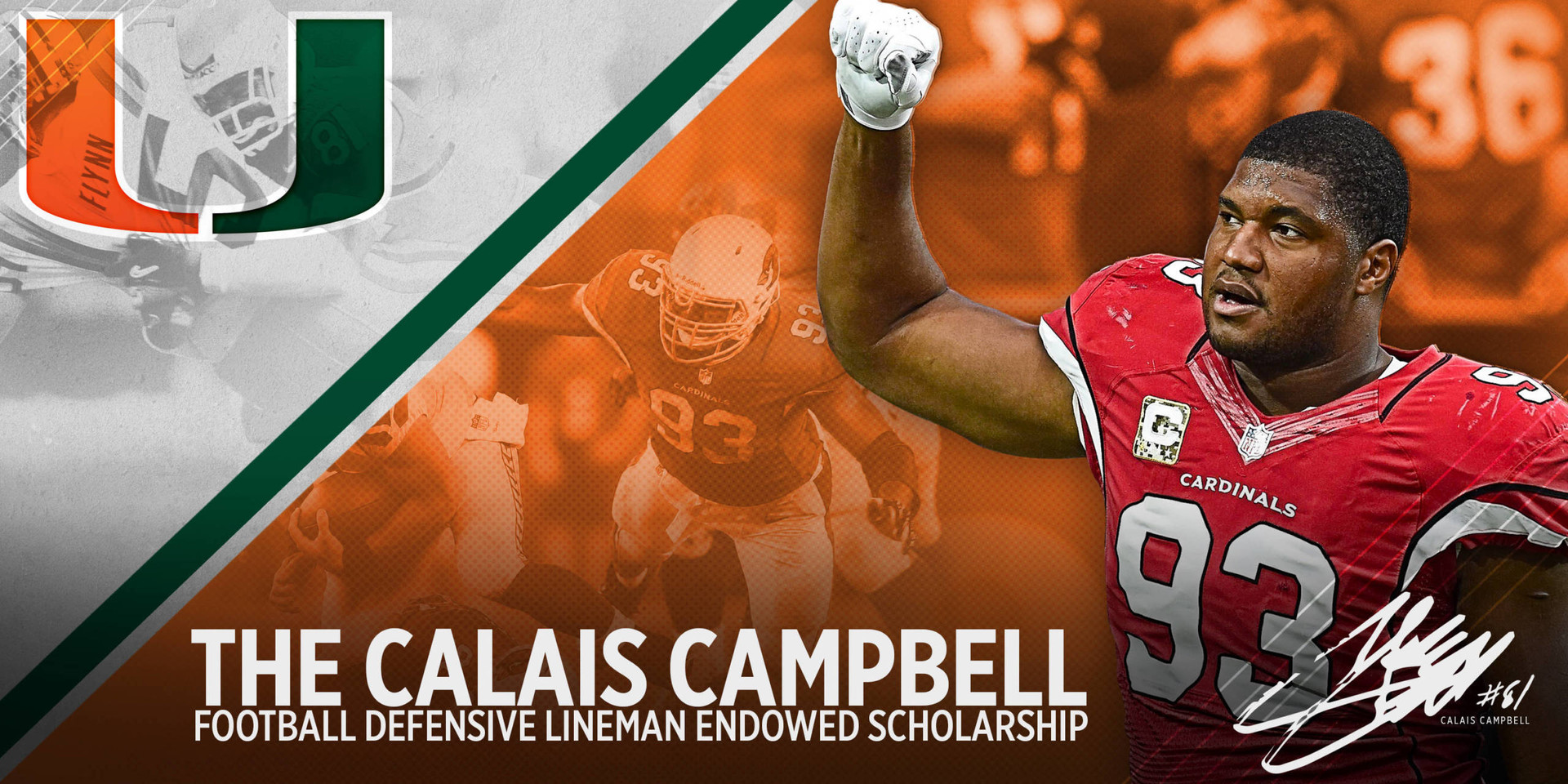 Calais Campbell Announces $1.6 Million Gift