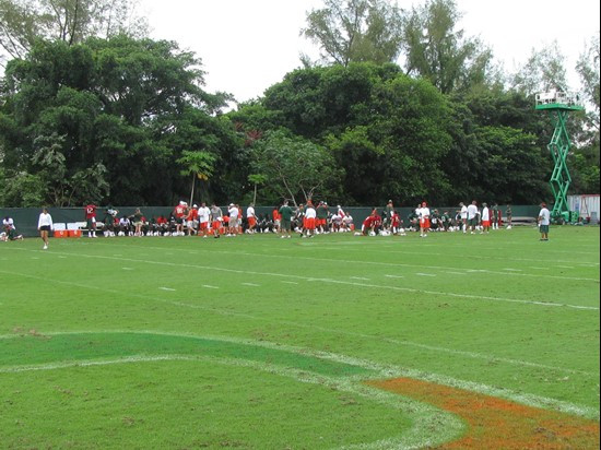 Hurricanes Football Practice (2) - 08/07/11