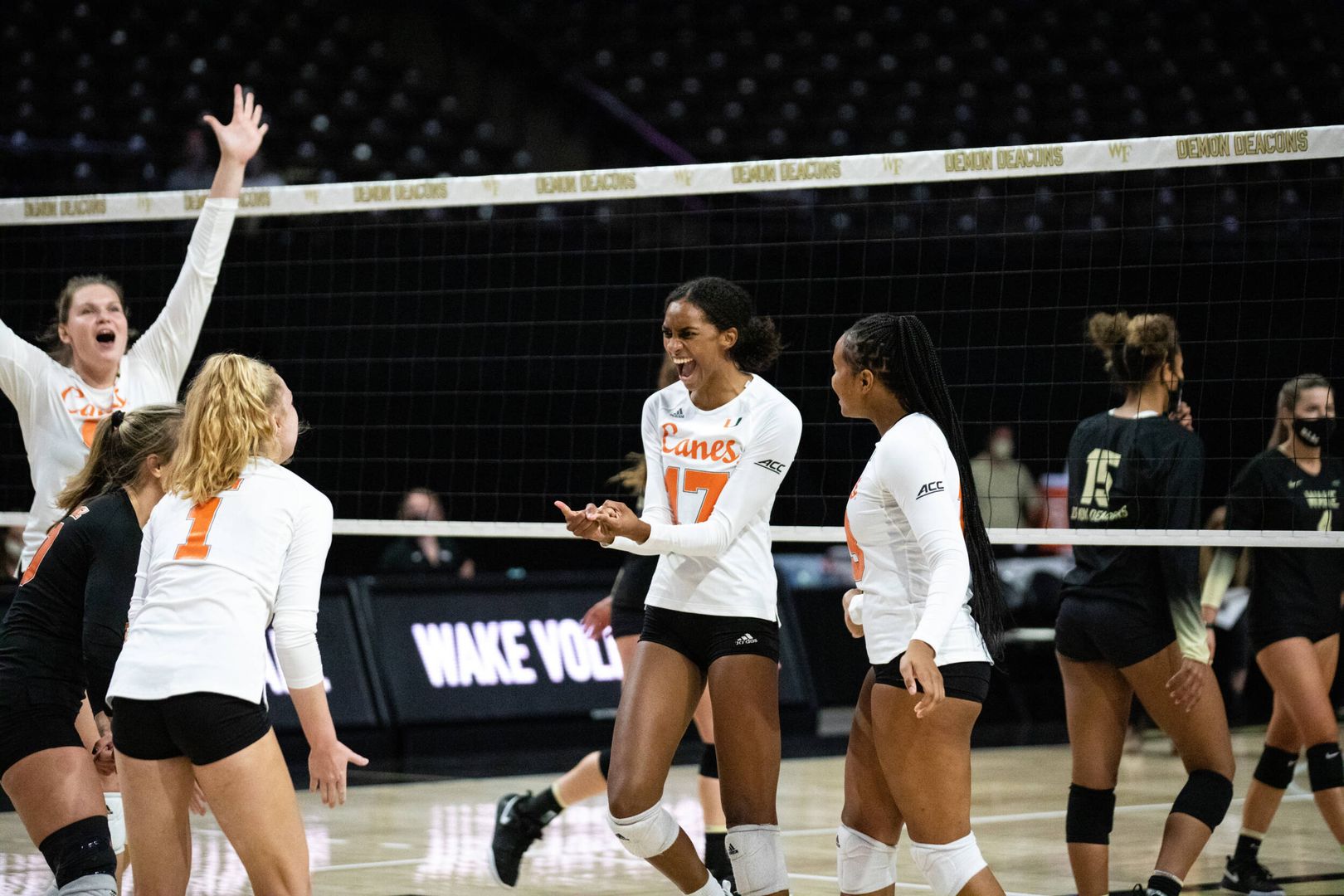 Leao's Career Day Leads Miami Past Wake Forest