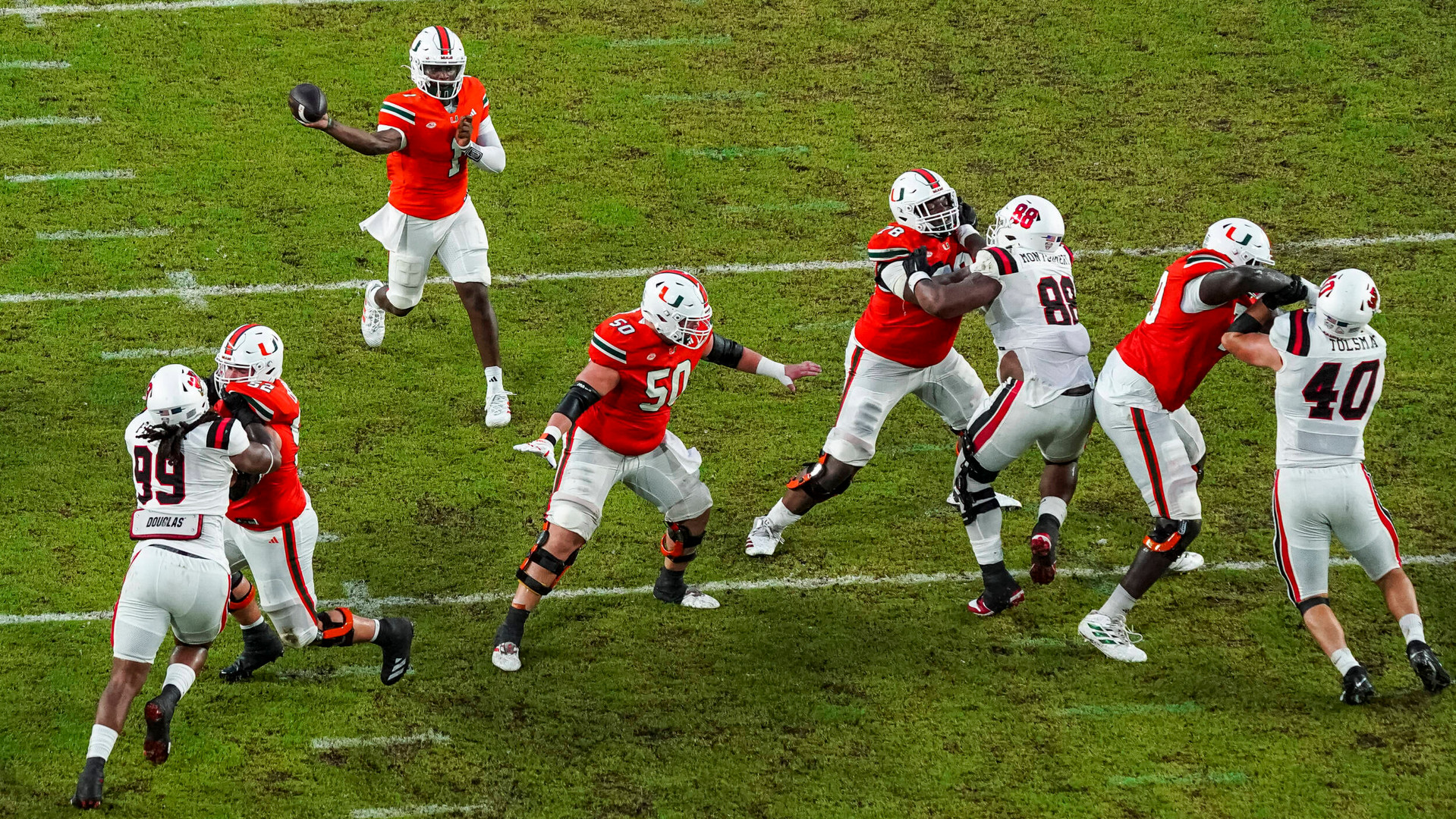 Hurricanes Listed Ninth in College Football Playoff Rankings