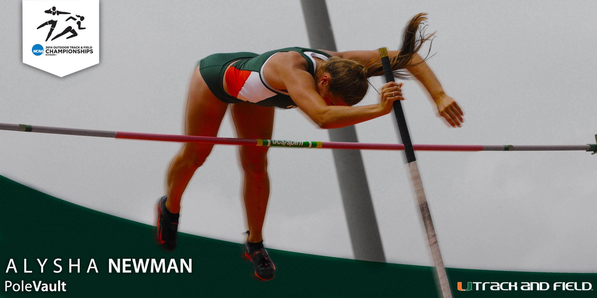 Newman Finishes 7th in Pole Vault at NCAAs