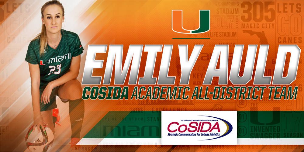 Auld Named to CoSIDA Academic All-District 4 Team