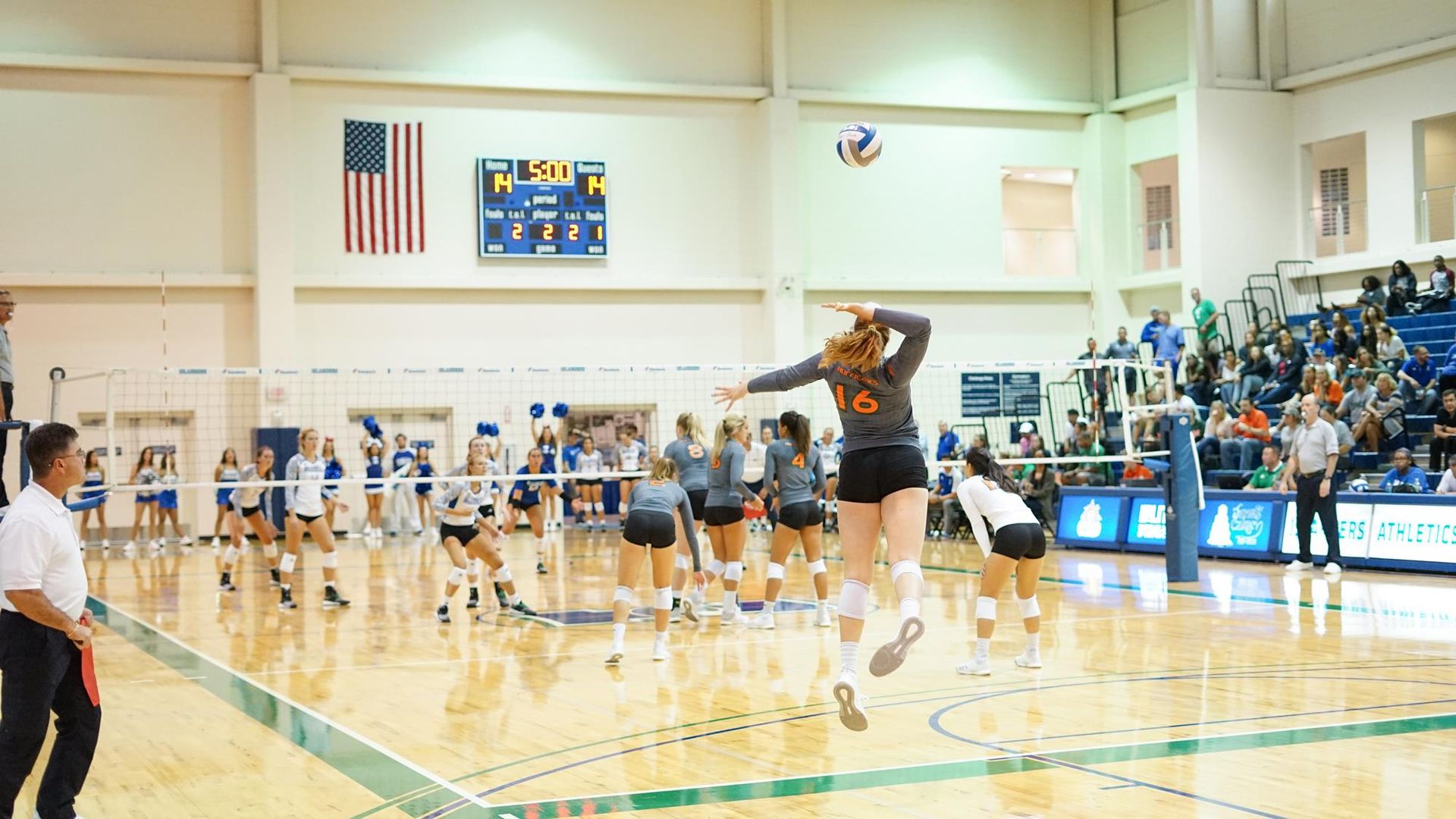 Volleyball Cruises Past Islanders With 3-0 Sweep