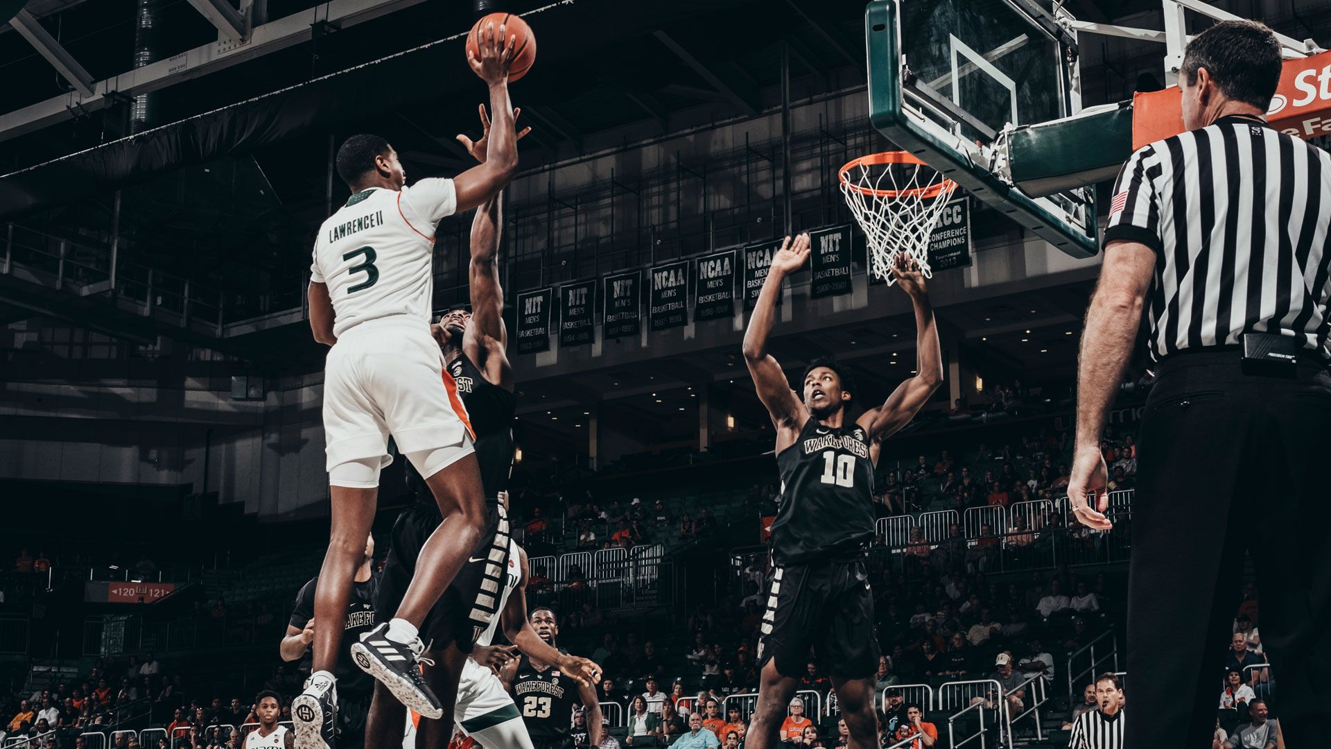 Canes Take Down Wake Forest, 76-65