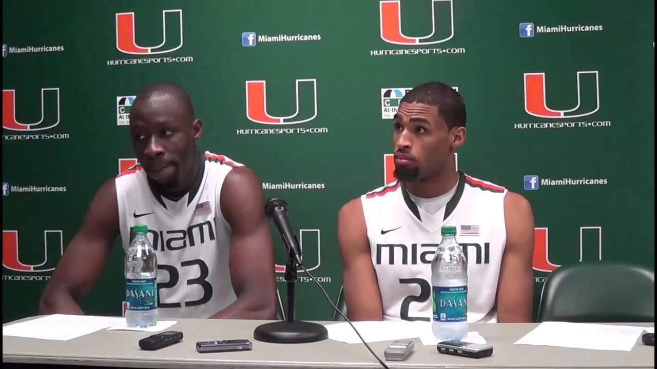 Donnavan Kirk and Tonye Jekiri Duke Postgame - January 22, 2014